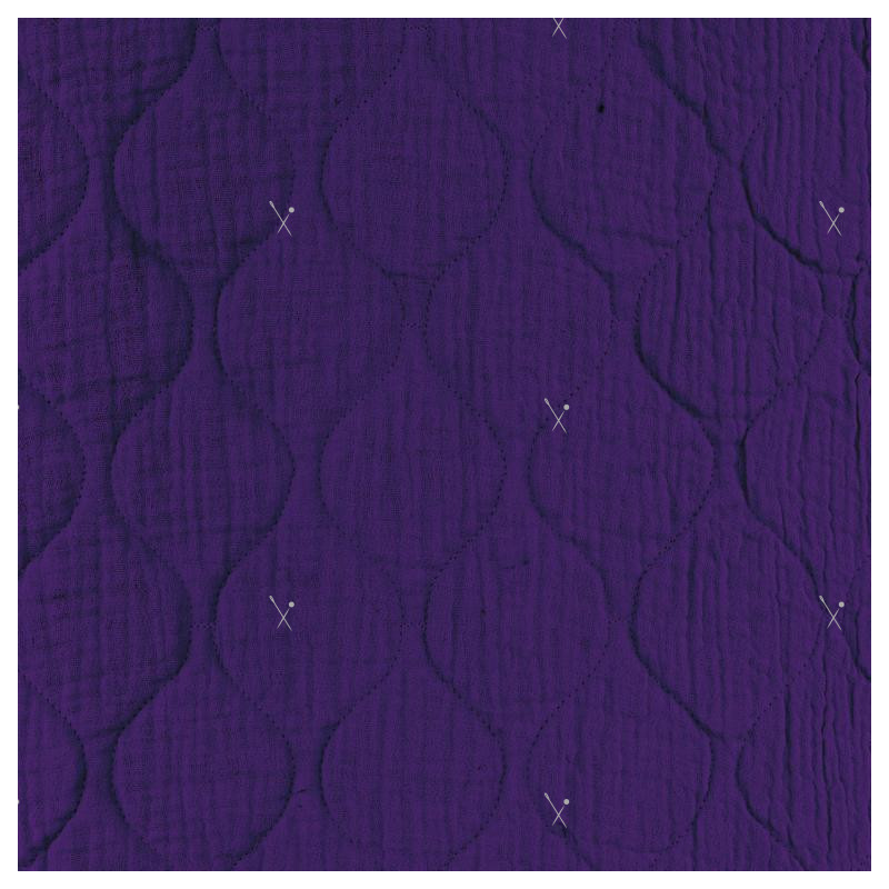 Quilted Double Gauze Violet